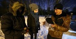 La campagne solidaire à Saint-Pétersbourg