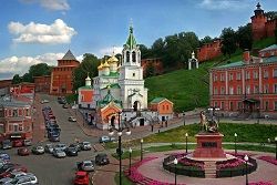 Le kremlin de Nijni Novgorod Le kremlin de Nijni Novgorod