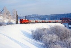 De Saint-Pétersbourg à Mourmansk en train