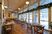Lintérieur du restaurant La Nouvelle Ferme