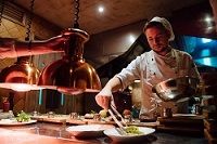 Lintérieur du restaurant La Nouvelle Ferme