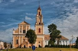L'église de la Sainte-Croix à Grodno